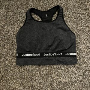 Justice sports bra - size 36B